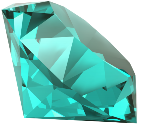 a blue diamond 